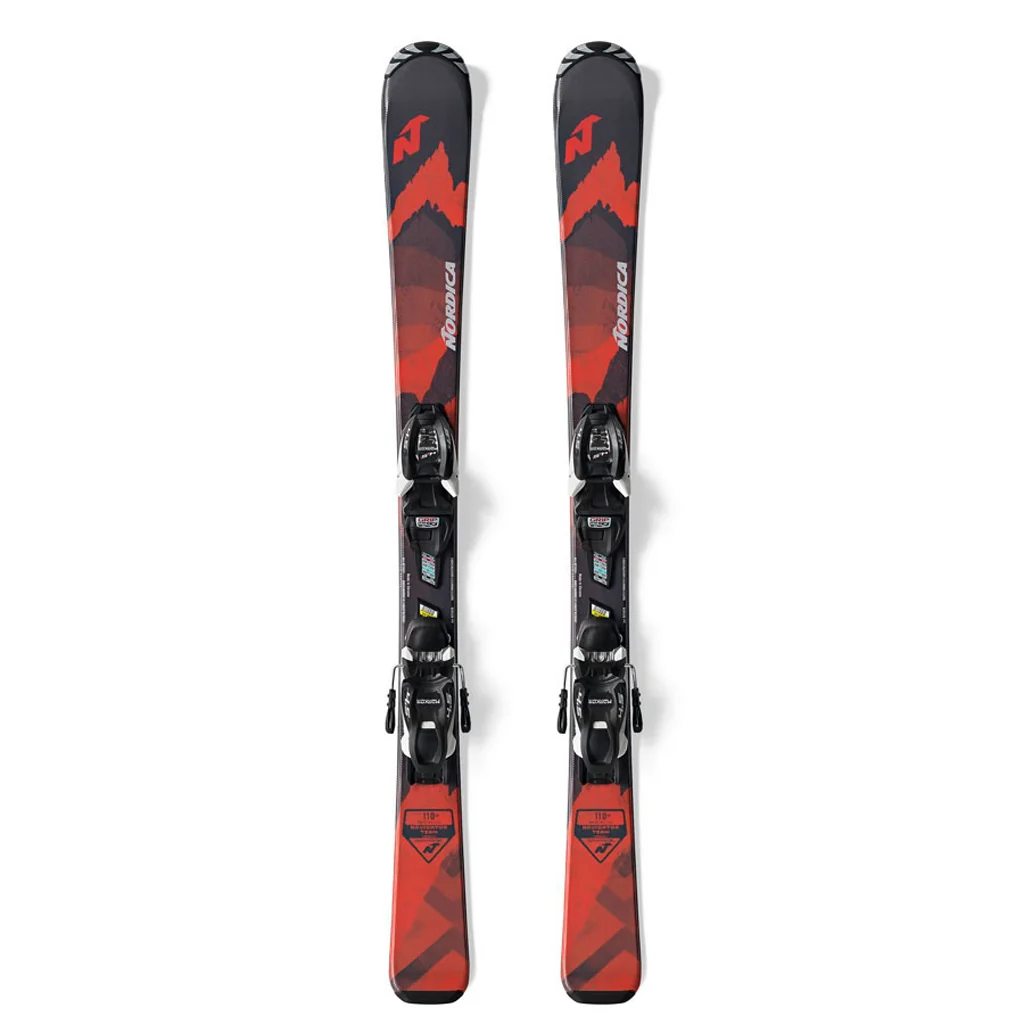 Nordica Navigator Team (Marker 4.5 System Binding) Kids Skis 2022