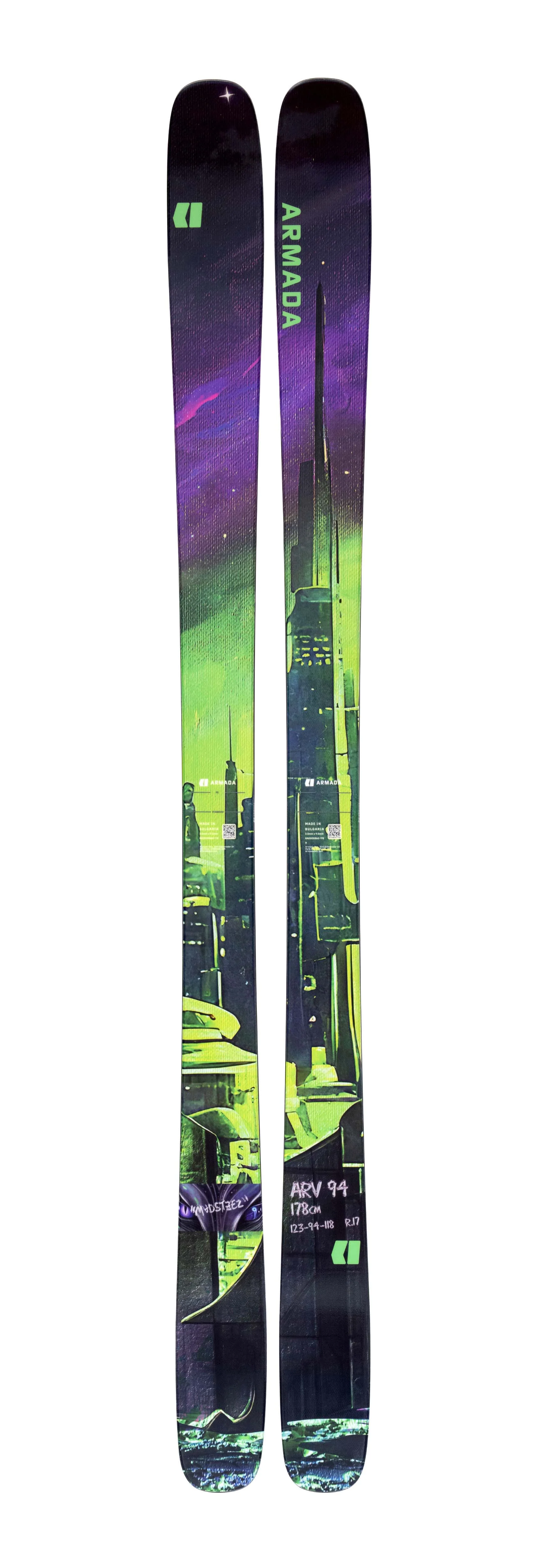 Armada ARV 94 Madsteez Adult Skis 2027