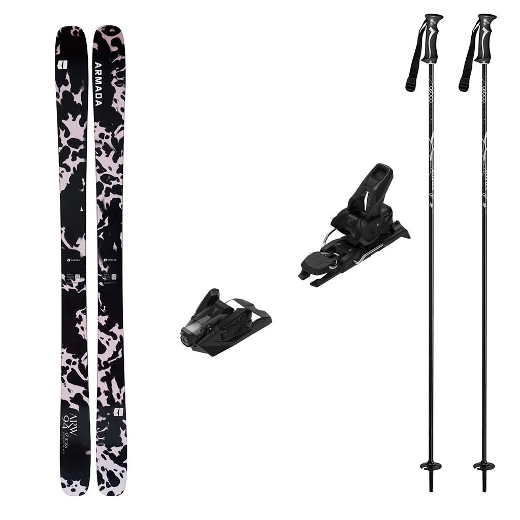 Armada ARW 94 Womens Skis 2027 with Strive 12 Bindings Ski Package