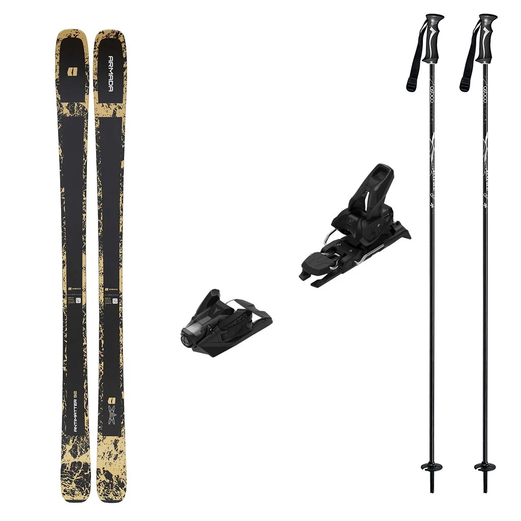 Armada Antimatter 92 Adult Skis 2027 with Strive 12 Bindings Ski Package