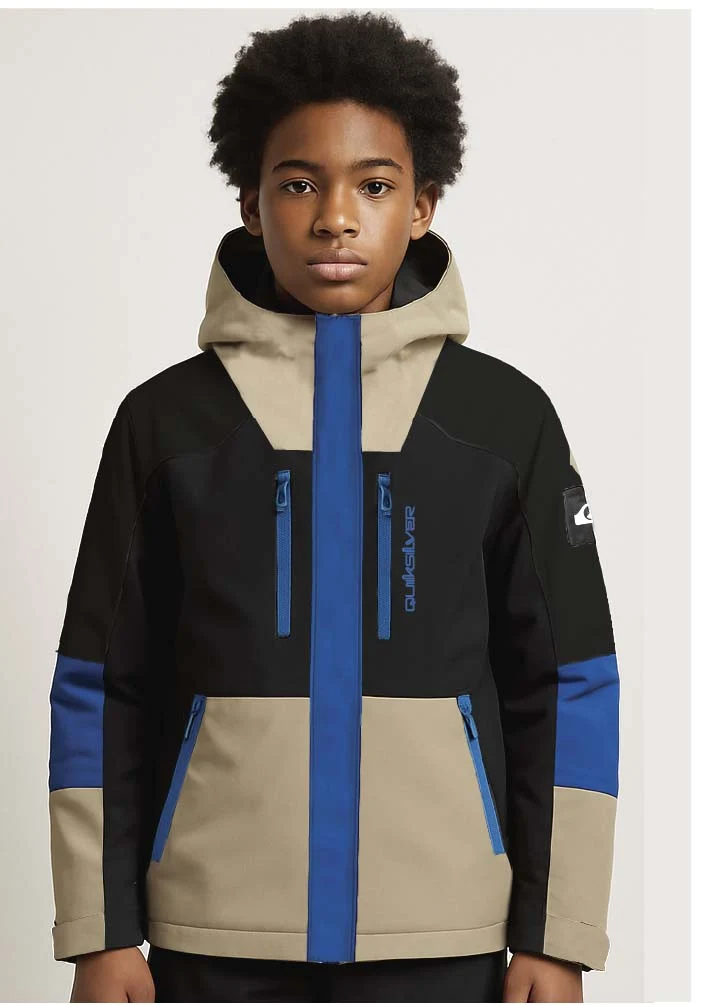 Quiksilver Tri-Block Vessel Boys Jacket (QOFJM05F-260) 2027