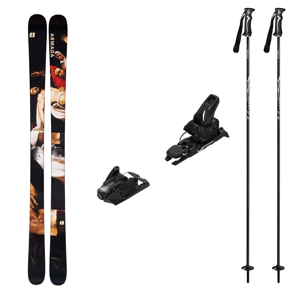 Armada Edollo 91 Adult Skis 2027 with Strive 12 Bindings Ski Package
