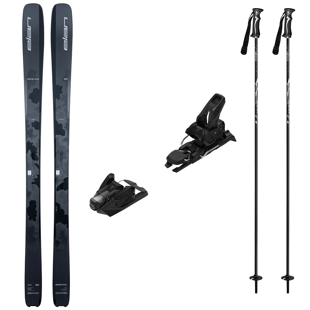 Elan Ripstick 88 Skis 2027 with Strive 12 Bindings Ski Package