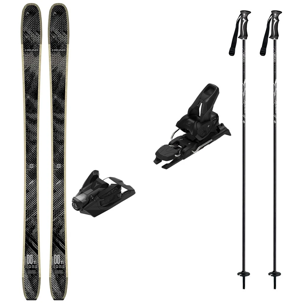 Head KORE 88 Ti Mens Skis 2027 with Strive 12 Bindings Ski Package