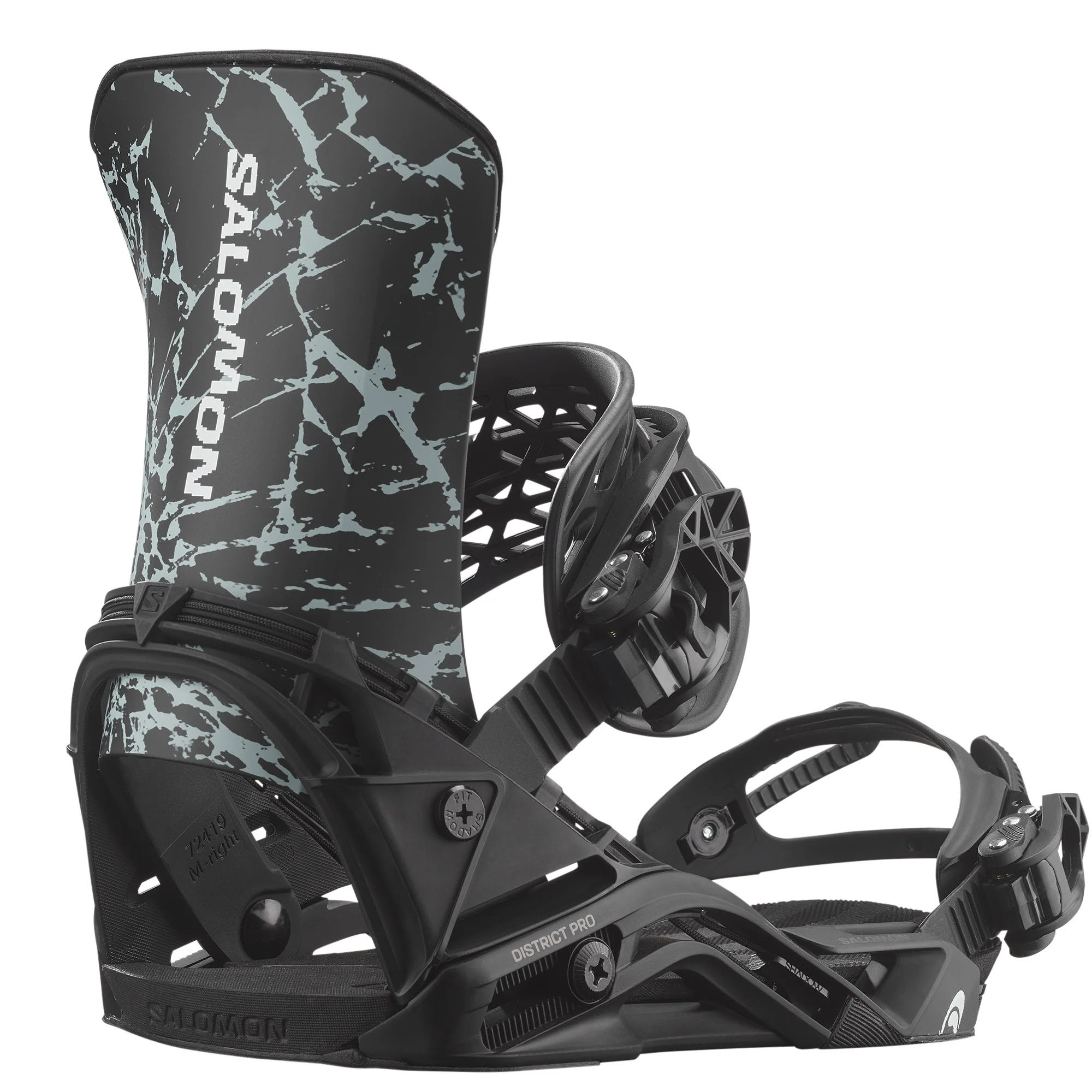 Salomon District Pro Adult Snowboard Bindings 2026