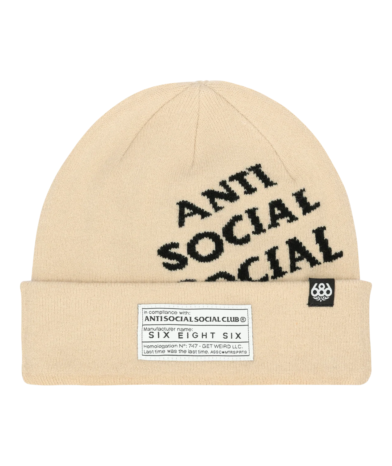 686 ASSC Club Beanie (M5WNBNE213) Adult 2026