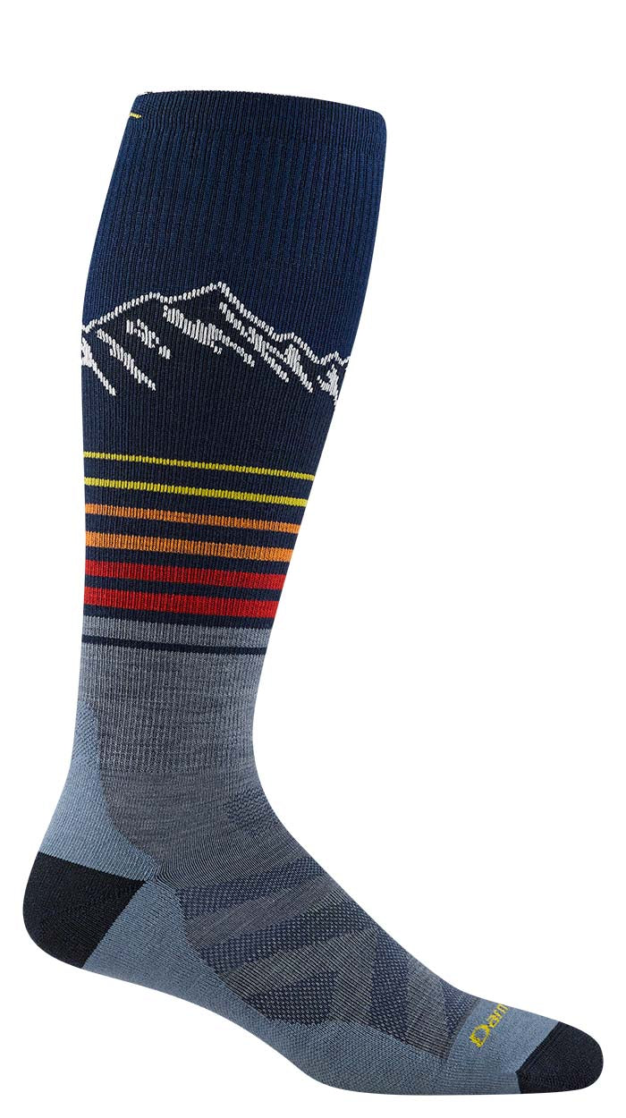 Darn Tough Steep Lines OTC Lightweight Cushion Mens Snow Socks 2027