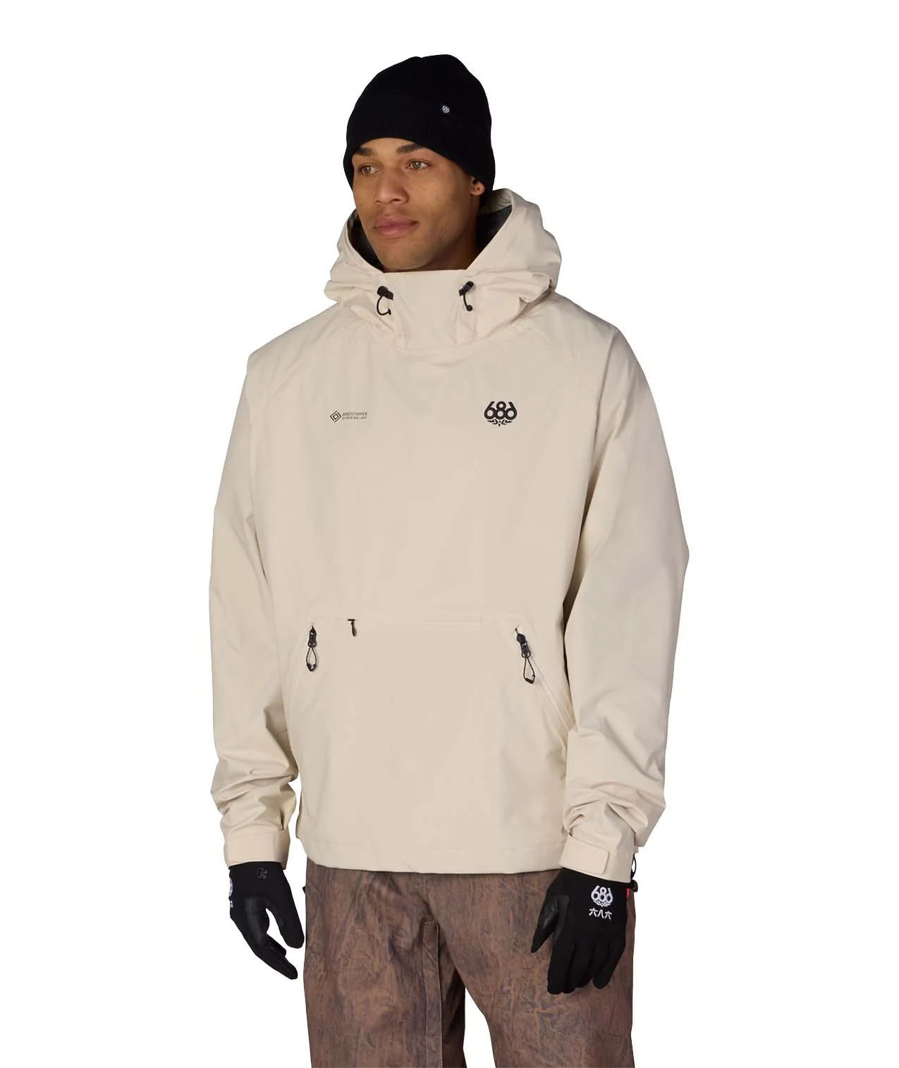 686 WINDSTOPPER Pullover Mens Hoody by GORE-TEX LABS (M6WNCS129) 2027