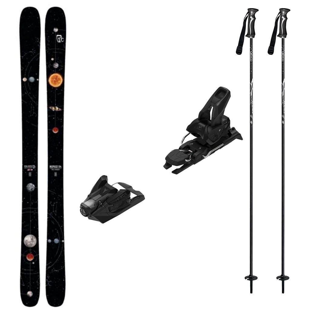 Icelantic Nomad 94 Mens Skis 2027 with Strive 12 Bindings Ski Package
