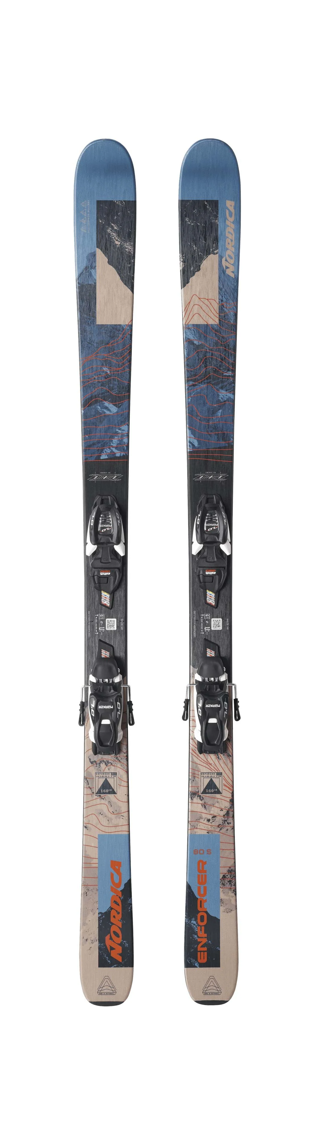 Nordica Enforcer 80 S (JR 7.0 System Binding) Youth Skis 2027