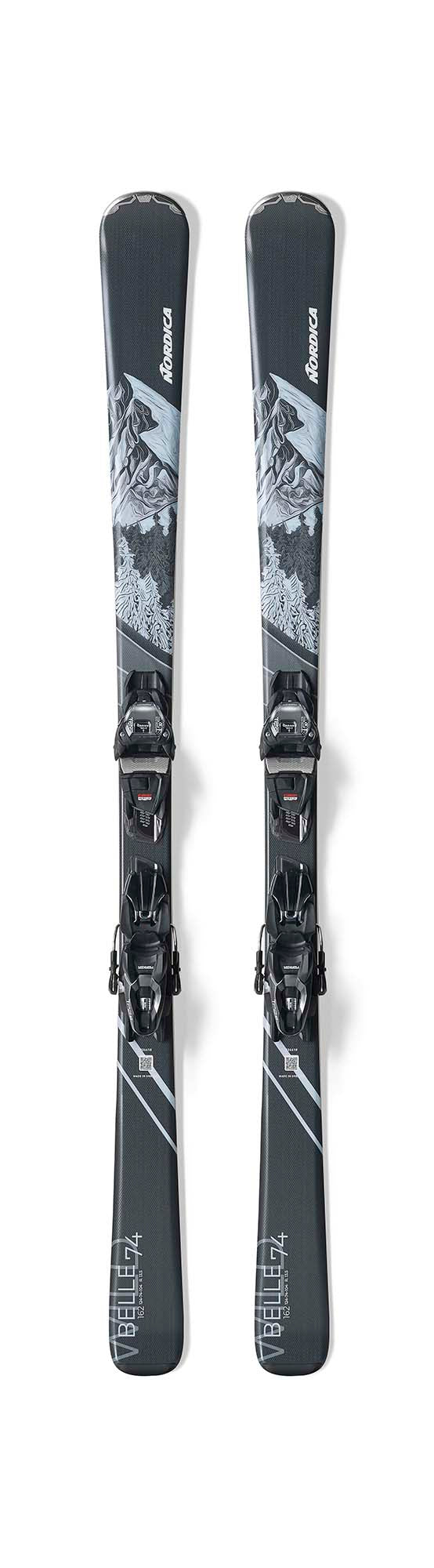 Nordica Wild Belle 74 (Comp 10 System Binding) Womens Skis 2027