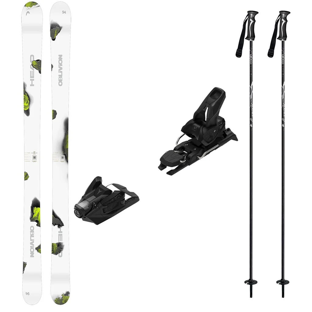 Head Oblivion 94 Mens Skis 2027 with Strive 12 Bindings Ski Package