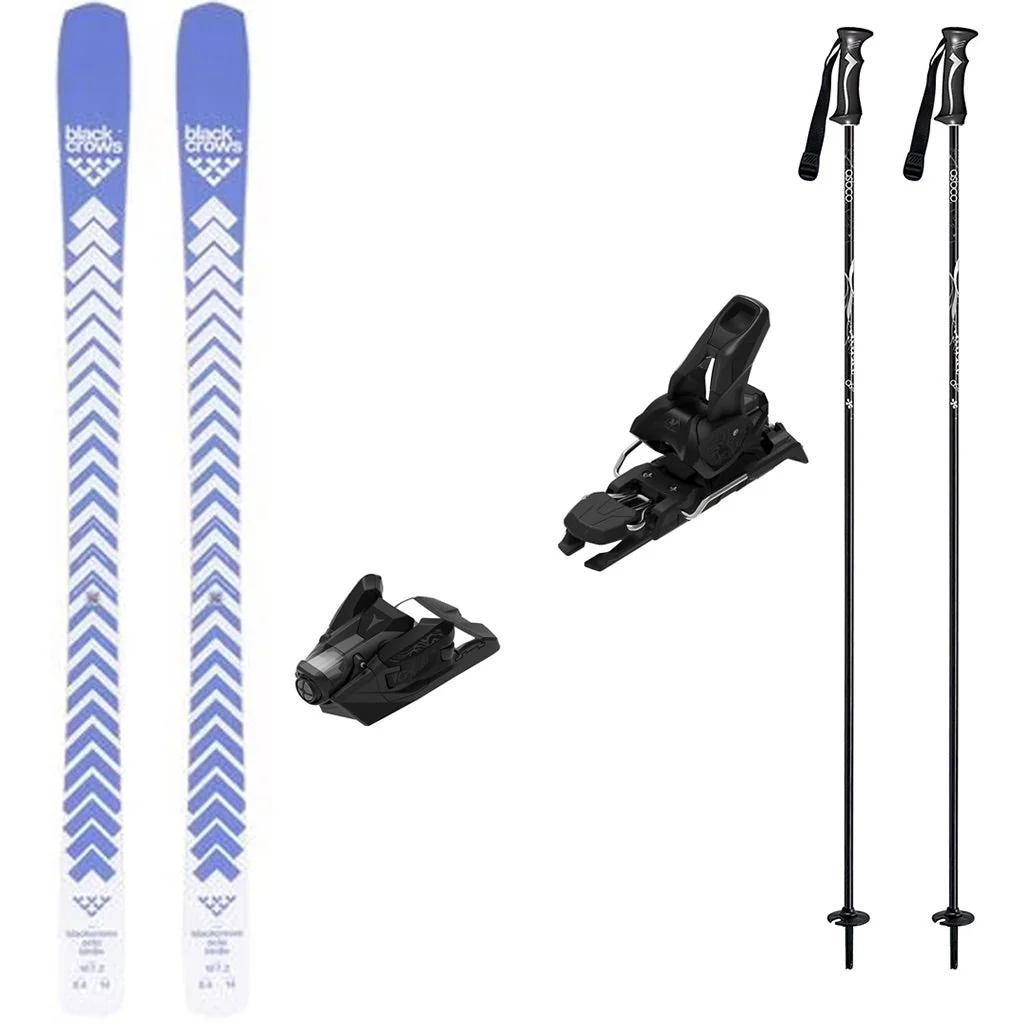 Blackcrows Octo Birdie Womens Skis 2027 with Strive 12 Bindings Ski Package
