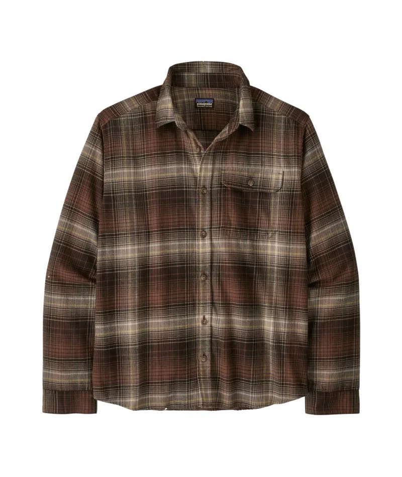 Patagonia Long Sleeve Lightweight Fjord Flannel Mens Shirt 2026 (42410)