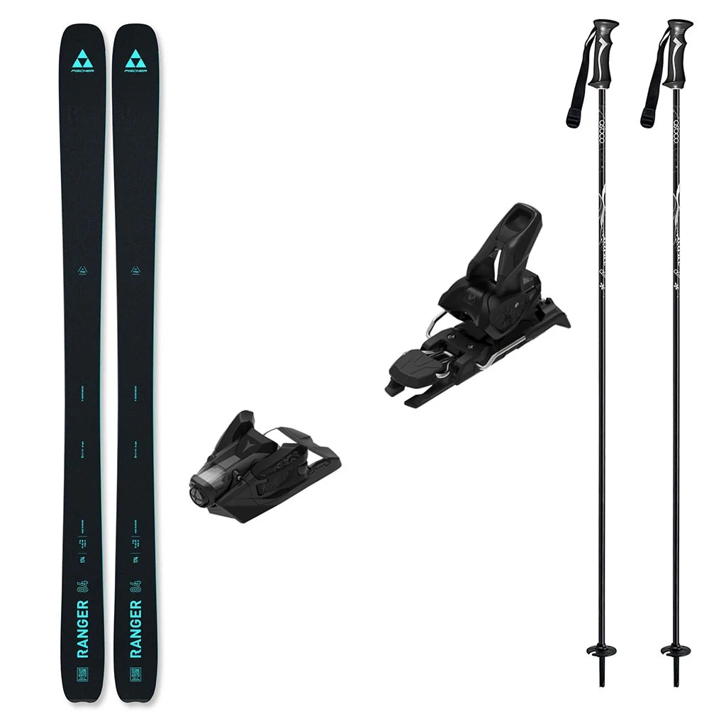 Fischer Ranger 84 Mens Skis 2027 with Strive 12 Bindings Ski Package
