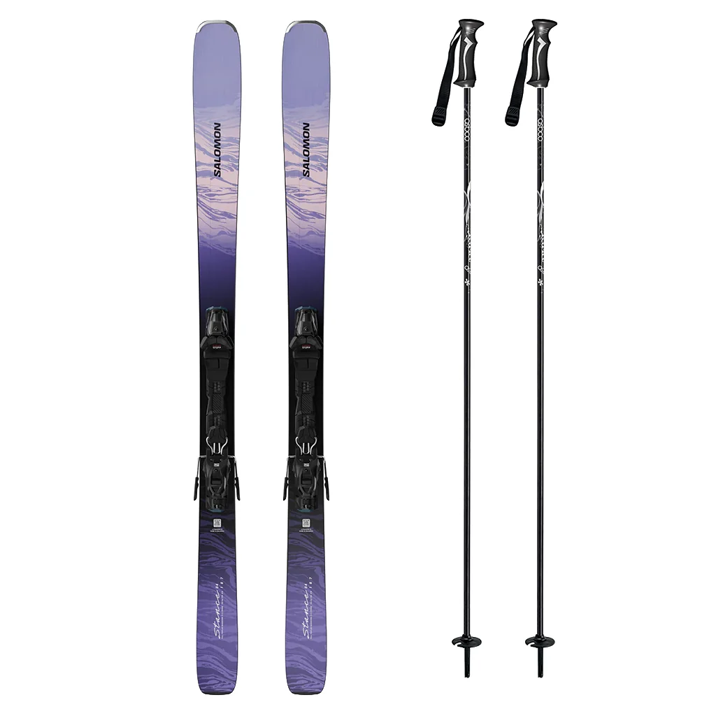 Salomon Stance 84 Skis 2027 with M11 GW System Bindings Womens Ski Package