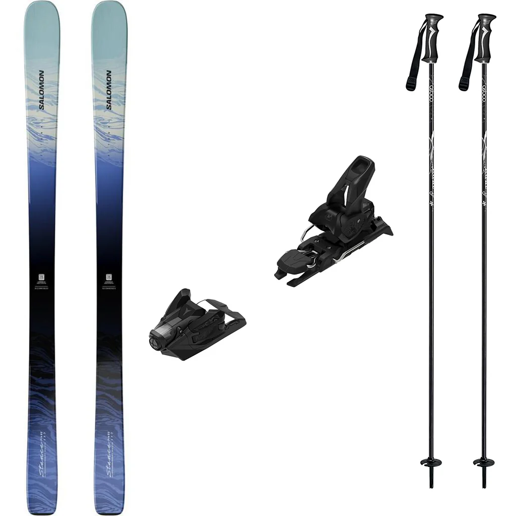 Salomon Stance Pro 82 Skis 2027 with Strive 12 Bindings Womens Ski Package