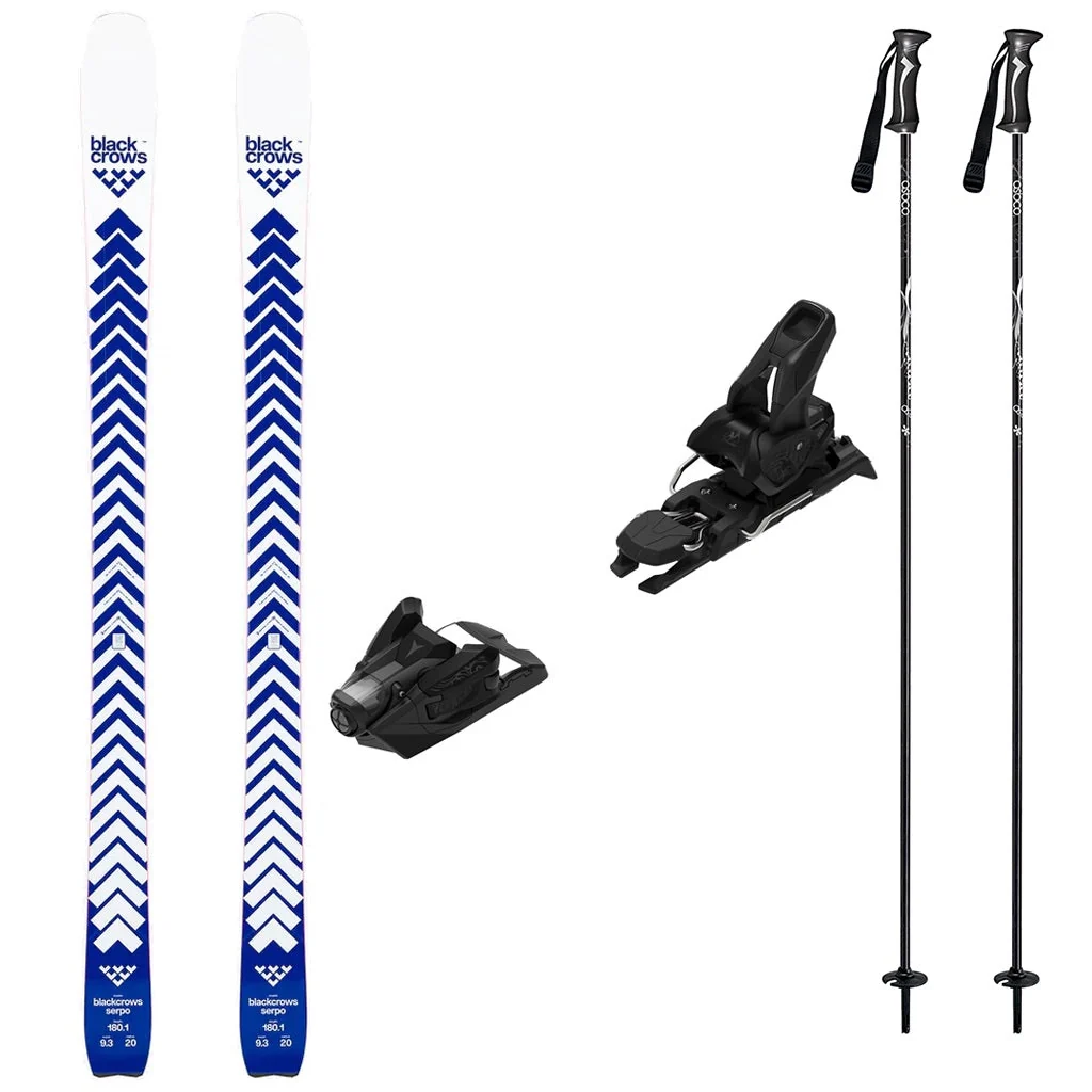 Blackcrows Serpo Adult Skis 2027 with Strive 12 Bindings Ski Package