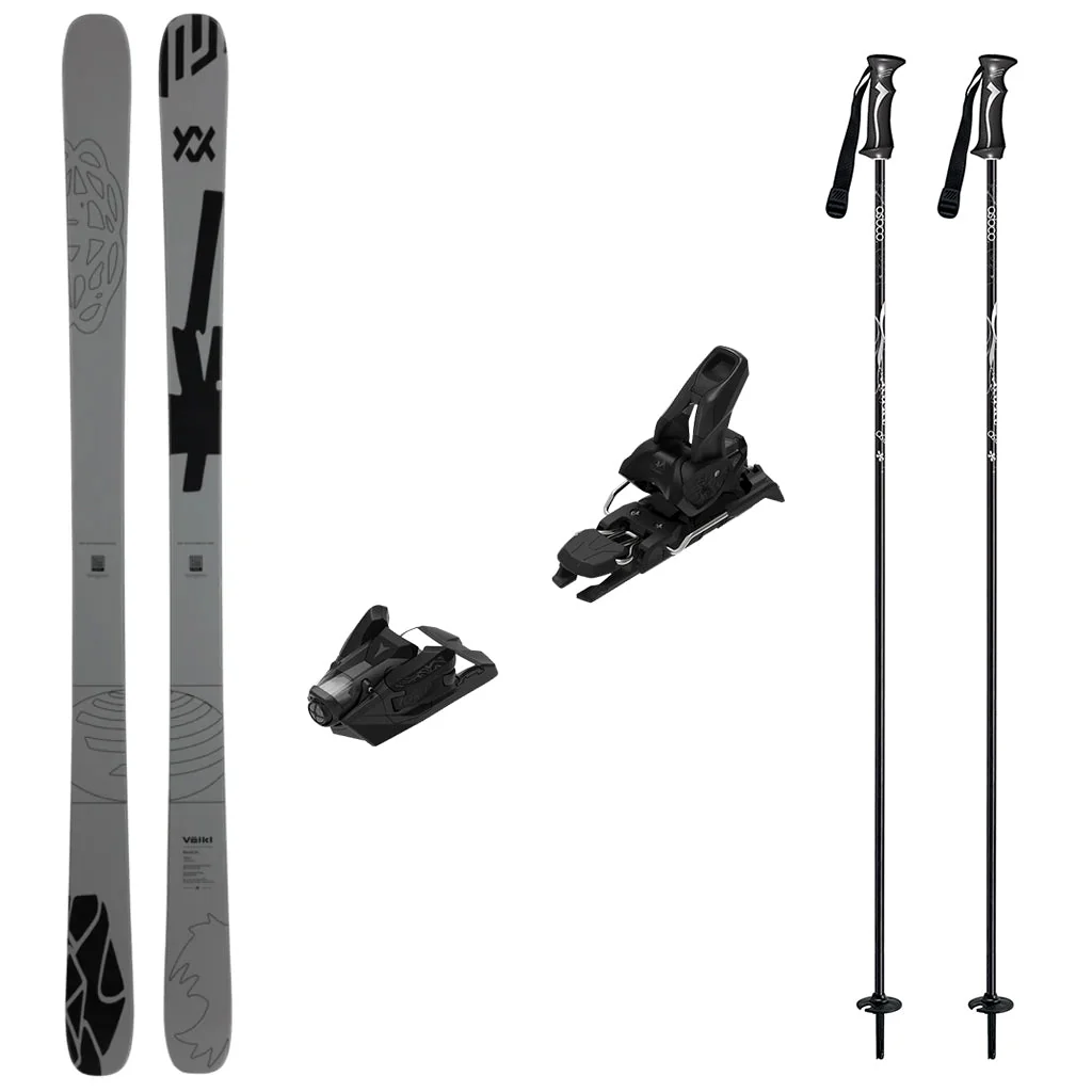 Volkl Revolt 90 Mens Skis 2026 with Atomic Strive 12 Bindings Ski Package