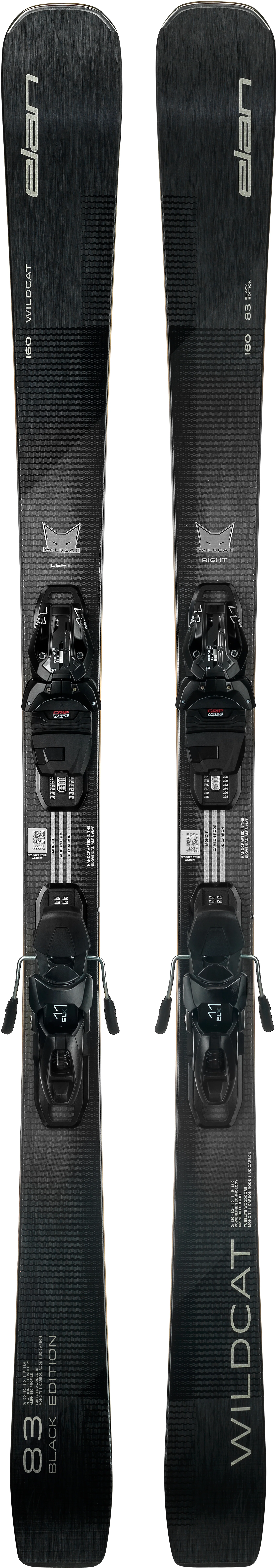 Elan Wildcat 83 Black Edition (with ShiftX ELX 11.0 System Bindings) Womens Skis 2027