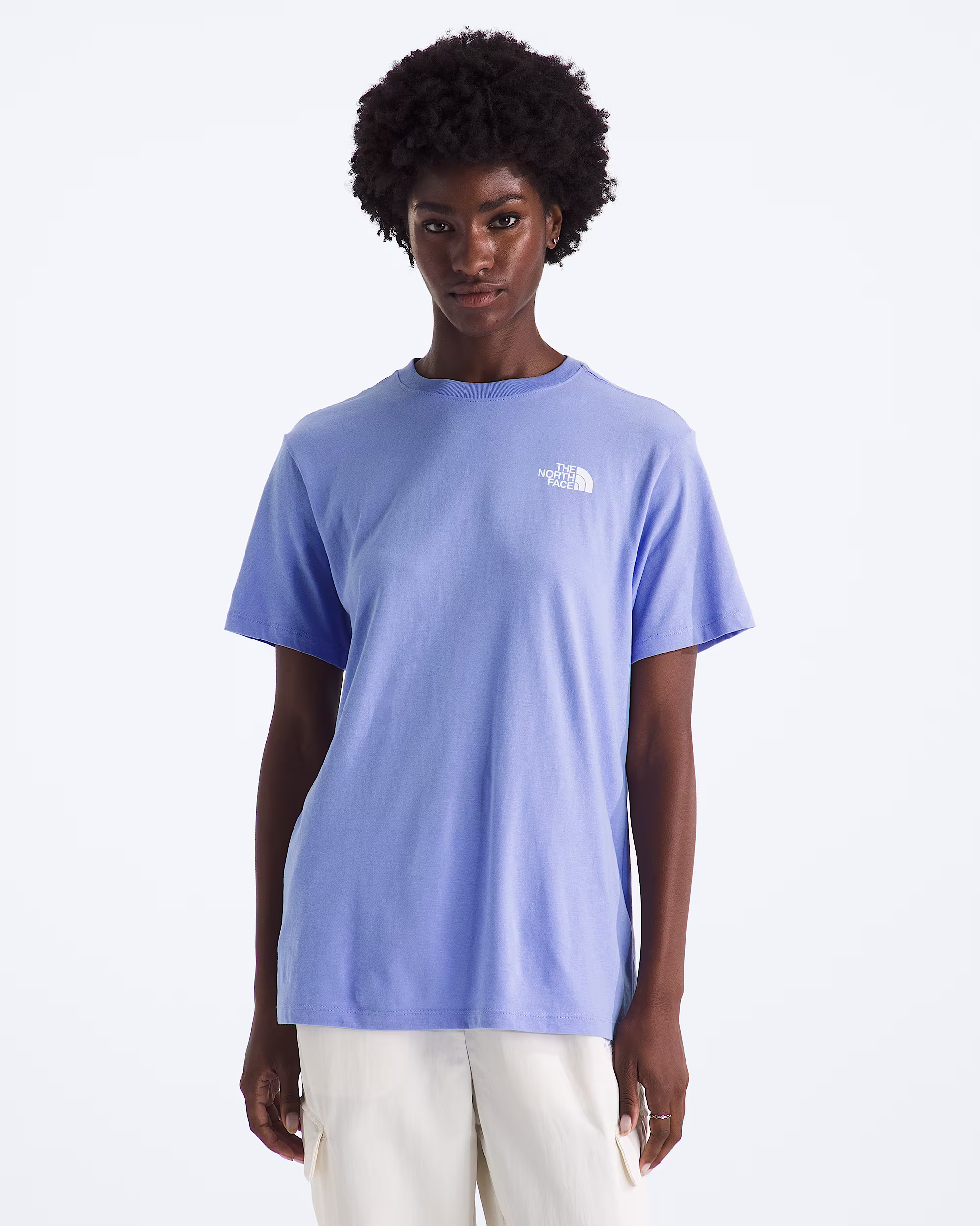 North Face Wildflower Relaxed Short Sleeve Tee (NF0A8GP8) Womens 2026