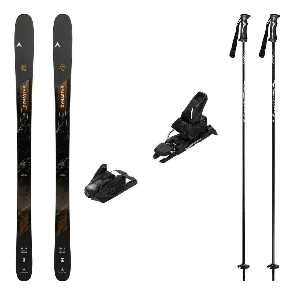 Dynastar M-Pro 94 TI Mens Skis 2026 with Strive 12 Bindings Ski Package