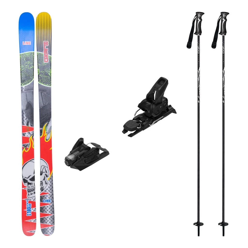 Line Blend Adult Skis 2026 with Strive 12 Bindings Ski Package