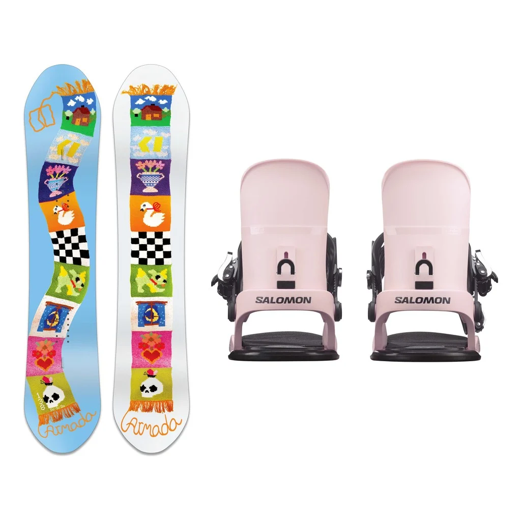 Armada Do-Si-Do Womens Snowboard 2027 with EDB Bindings Snowboard Package