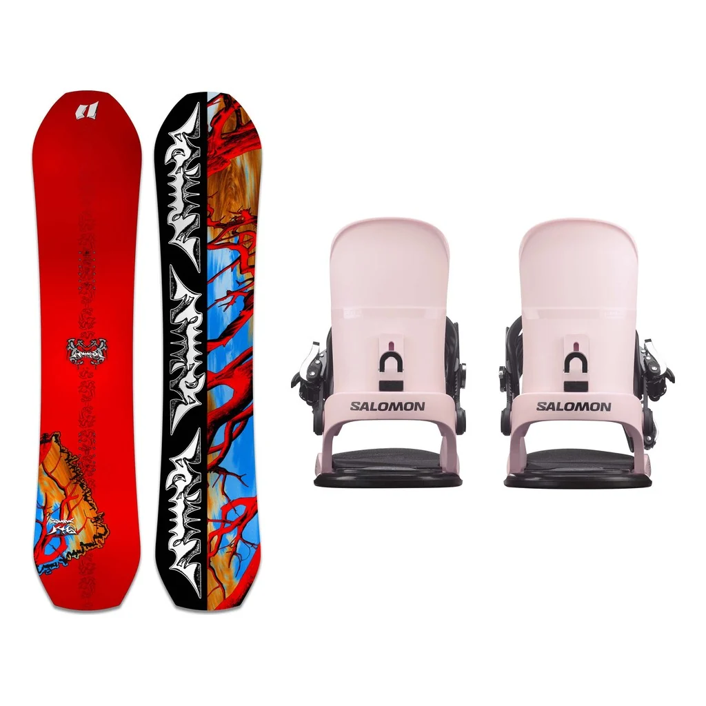 Armada Squonk Adult Snowboard 2027 with EDB Bindings Snowboard Package