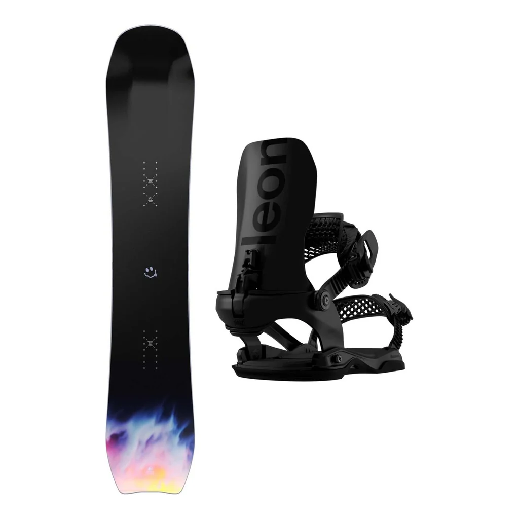 Bataleon Whatever Mens Snowboard 2027 with Blaster AW FASE Bindings Snowboard Package