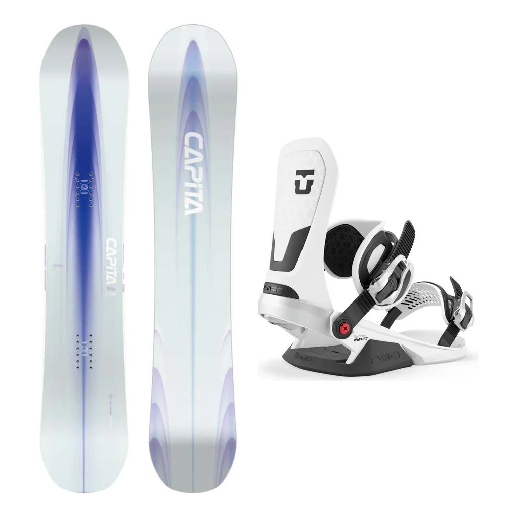 Capita Artemis Womens Snowboard 2027 with Neo Bindings Snowboard Package