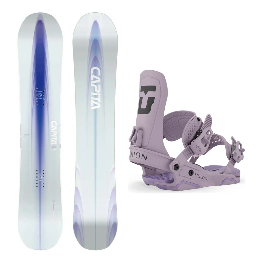 Capita Artemis Womens Snowboard 2027 with Trilogy Bindings Snowboard Package