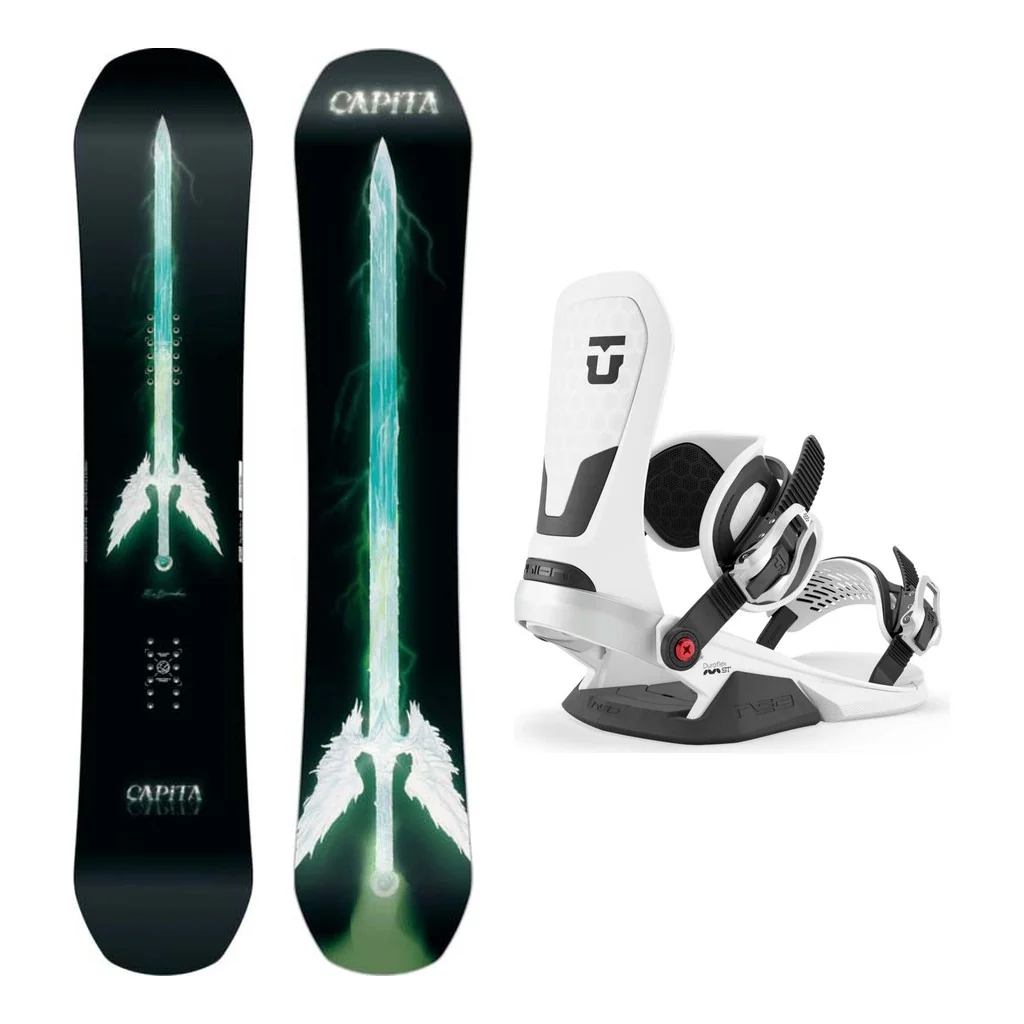 Capita Mia Brookes Pro Womens Snowboard 2027 with Neo Bindings Snowboard Package