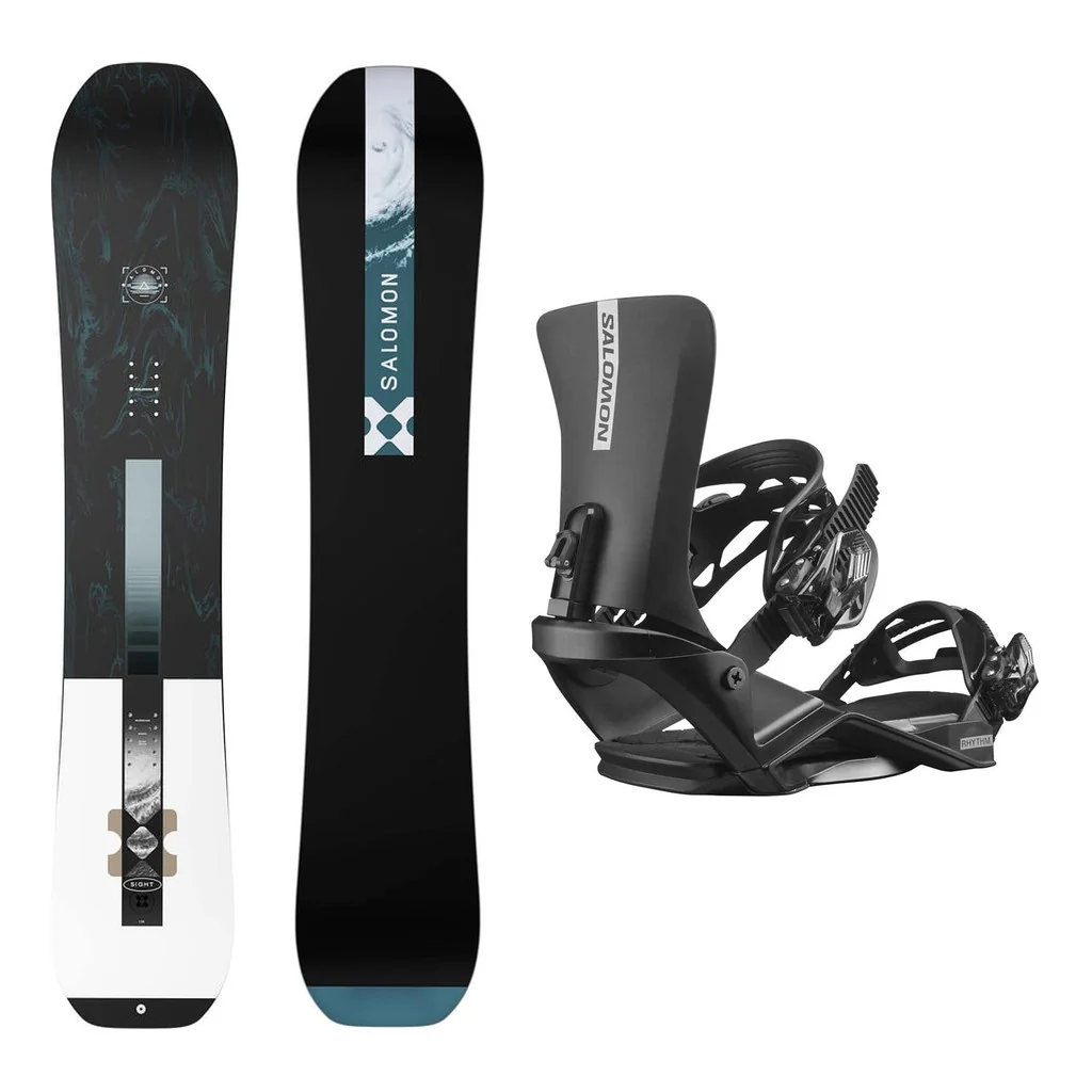 Salomon Sight Mens Snowboard 2027 with Rhythm Bindings Snowboard Package
