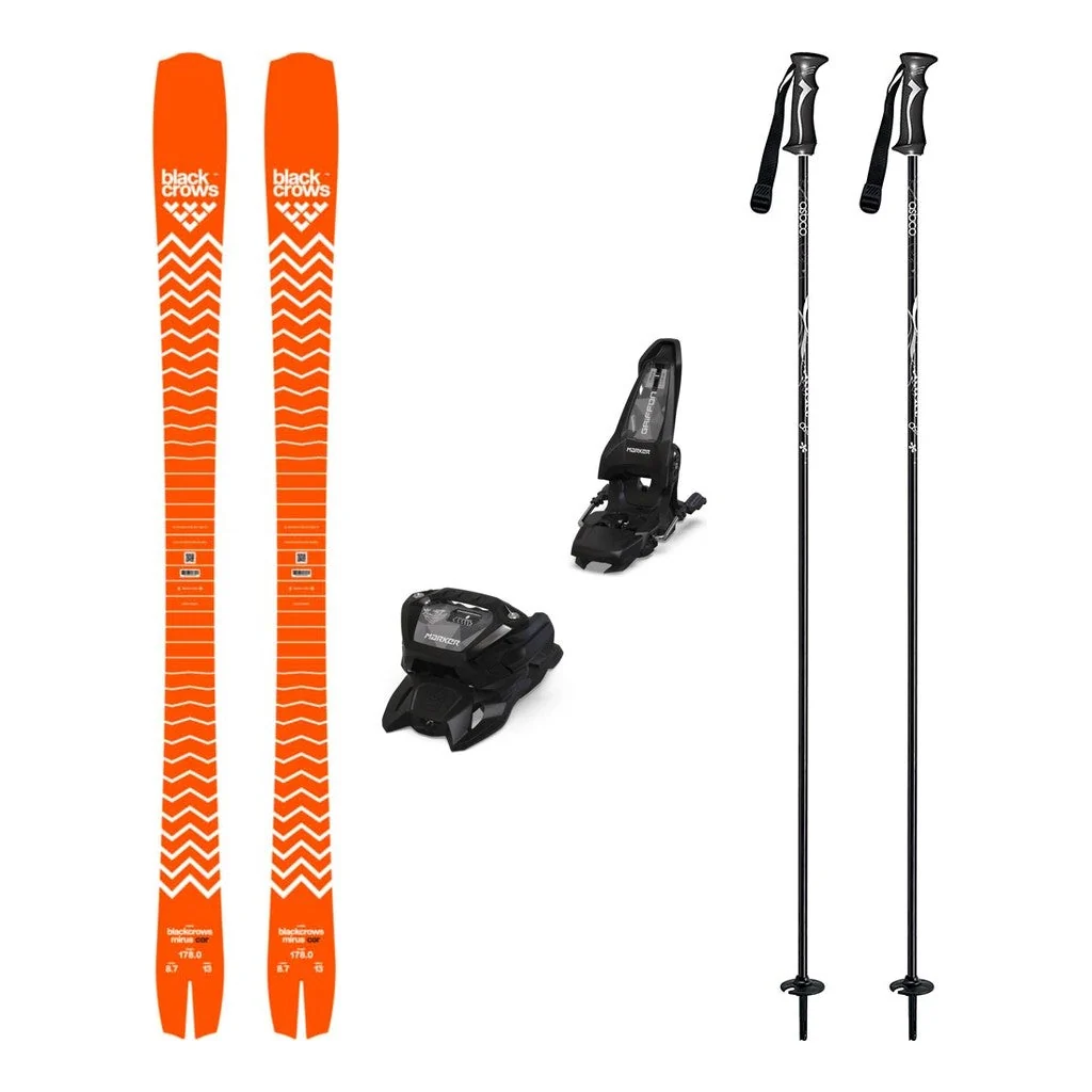 Blackcrows Mirus Cor Adult Skis 2027 with Griffon 13 ID Bindings Ski Package