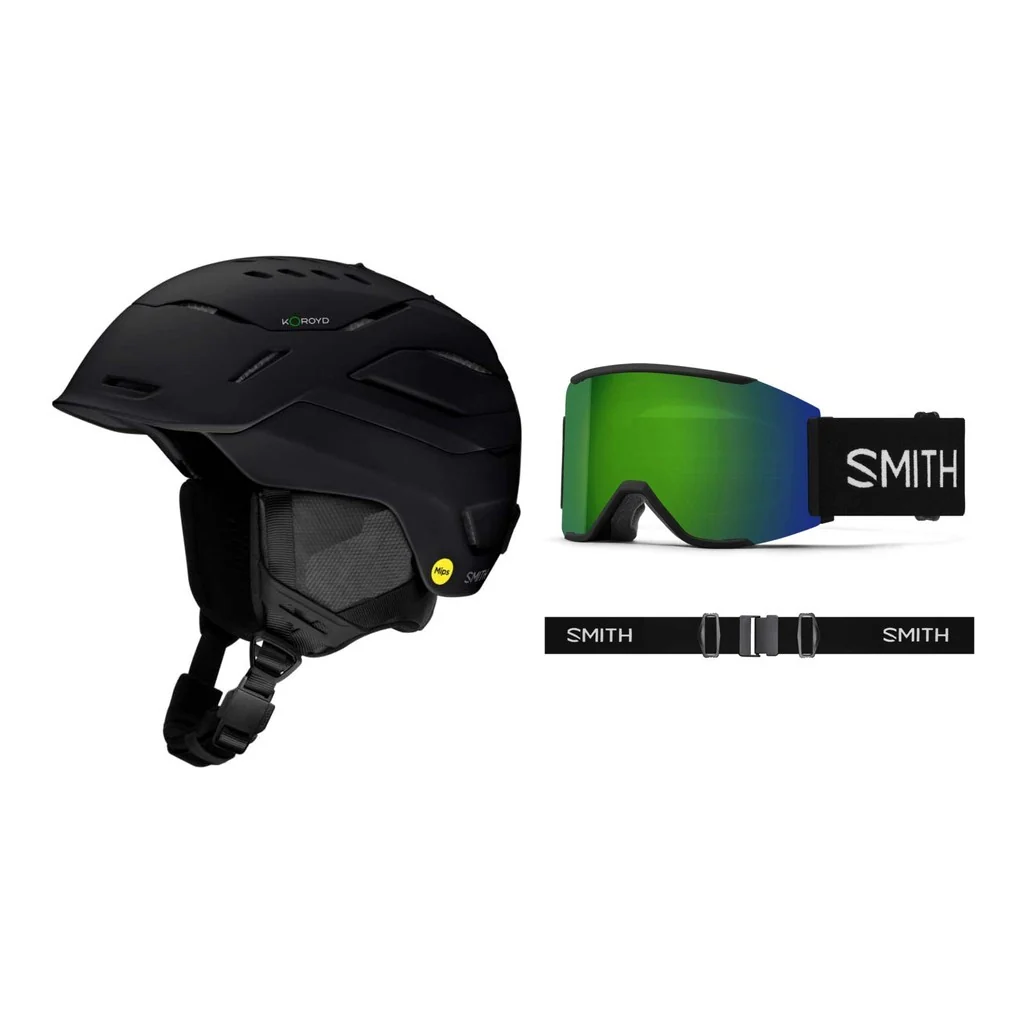 Smith Vantage 2 MIPS Adult Helmet 2027 with Squad MAG Goggles Package