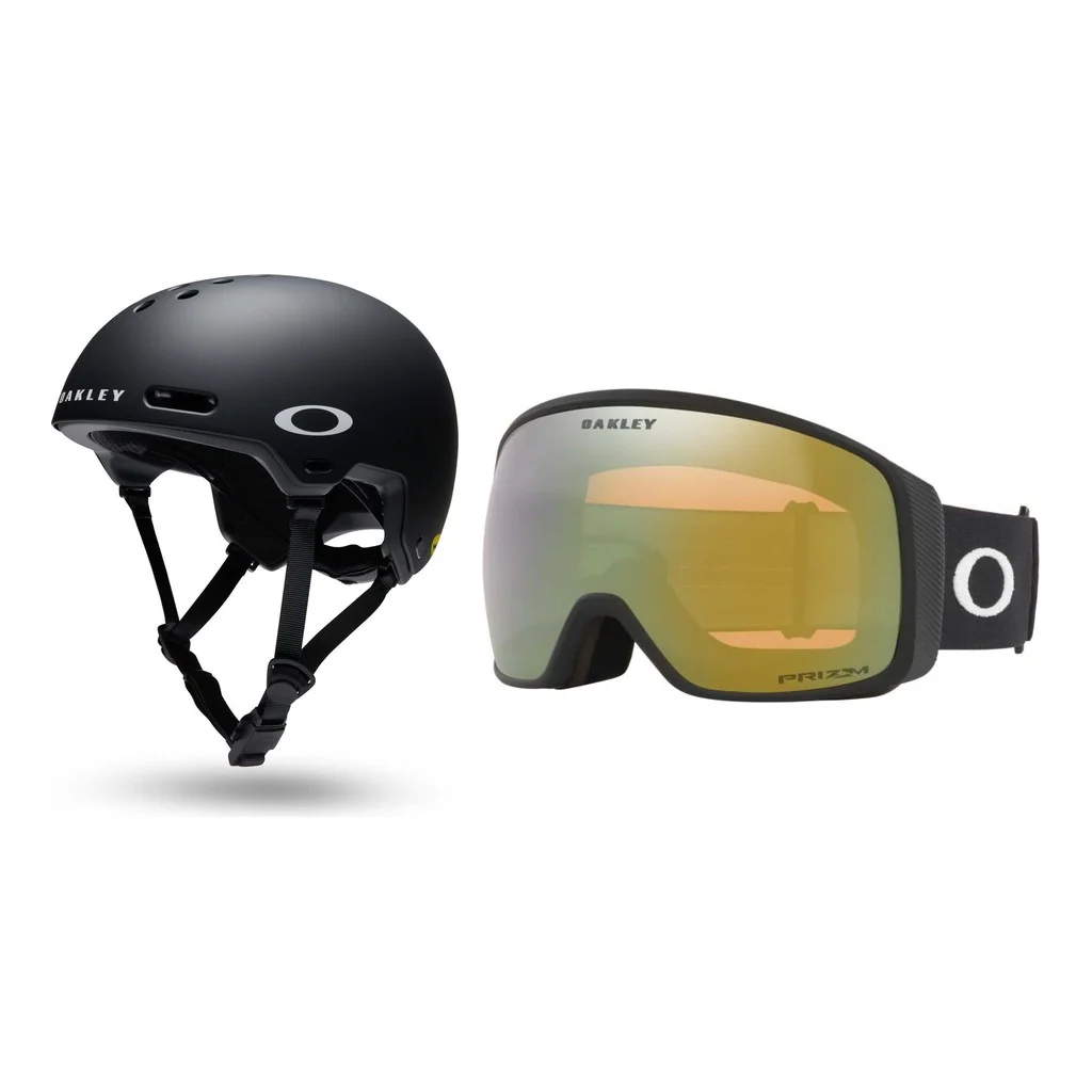Oakley MOD PRK MIPS Helmet 2027 with Flight Tracker L Goggles Package