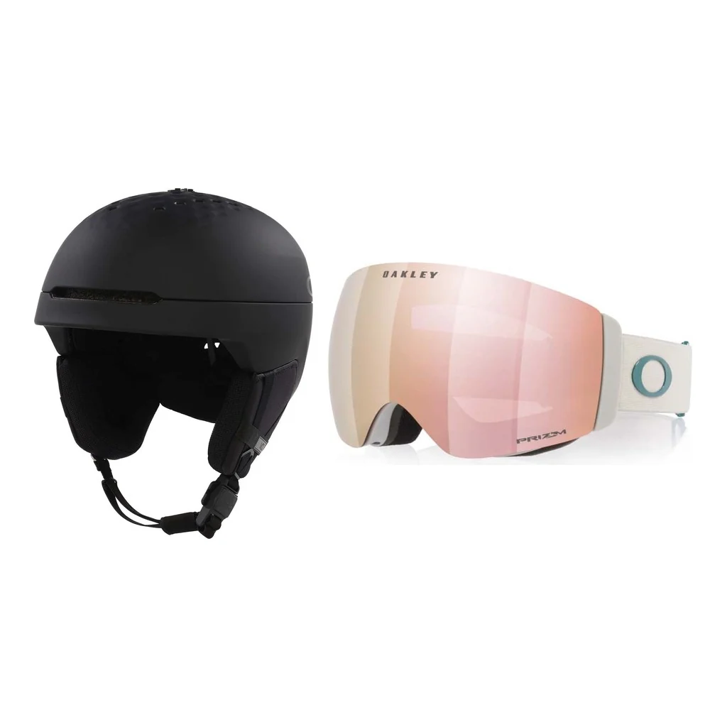 Oakley MOD3 MIPS Helmet 2027 with Flight Deck Pro M Goggles Package