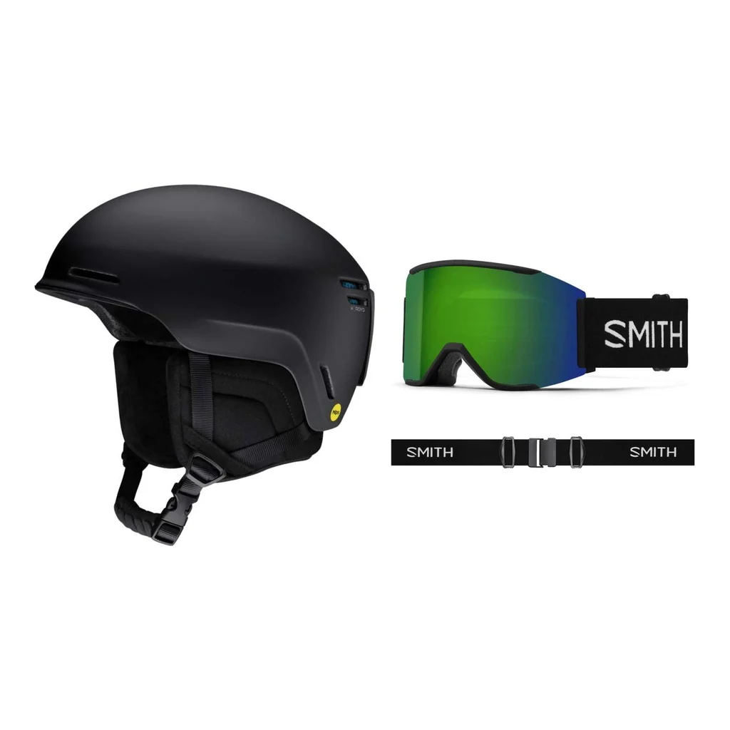 Smith Method MIPS Adult Helmet 2027 with Squad MAG Goggles Package