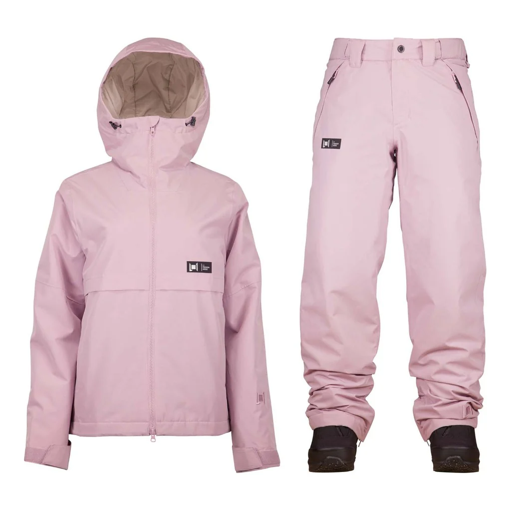 L1 Chroma Womens Jacket 2027 with Chroma Pants Package (Pale Blush)