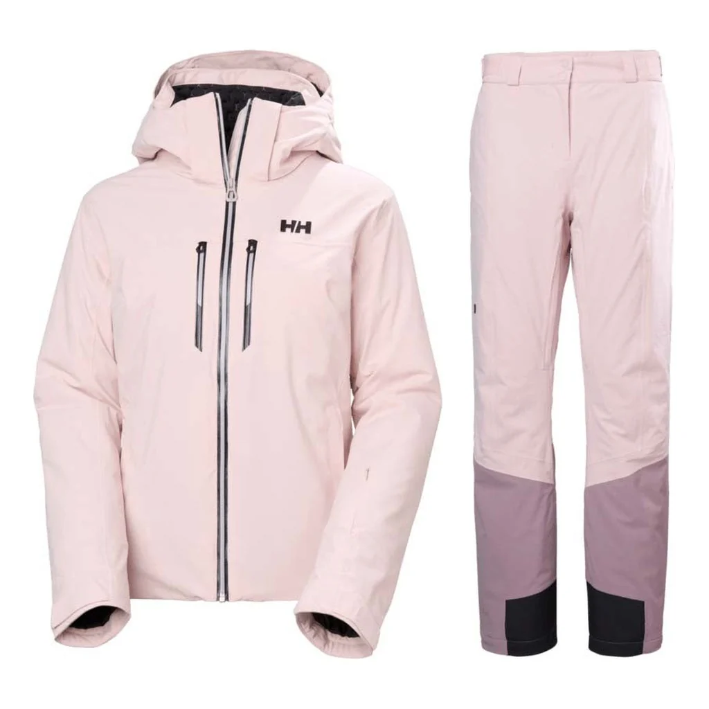 Helly Hansen W Alphelia Lifaloft Jacket Womens 2027 with W Alphelia Ins Pants Package (Pinkshake)
