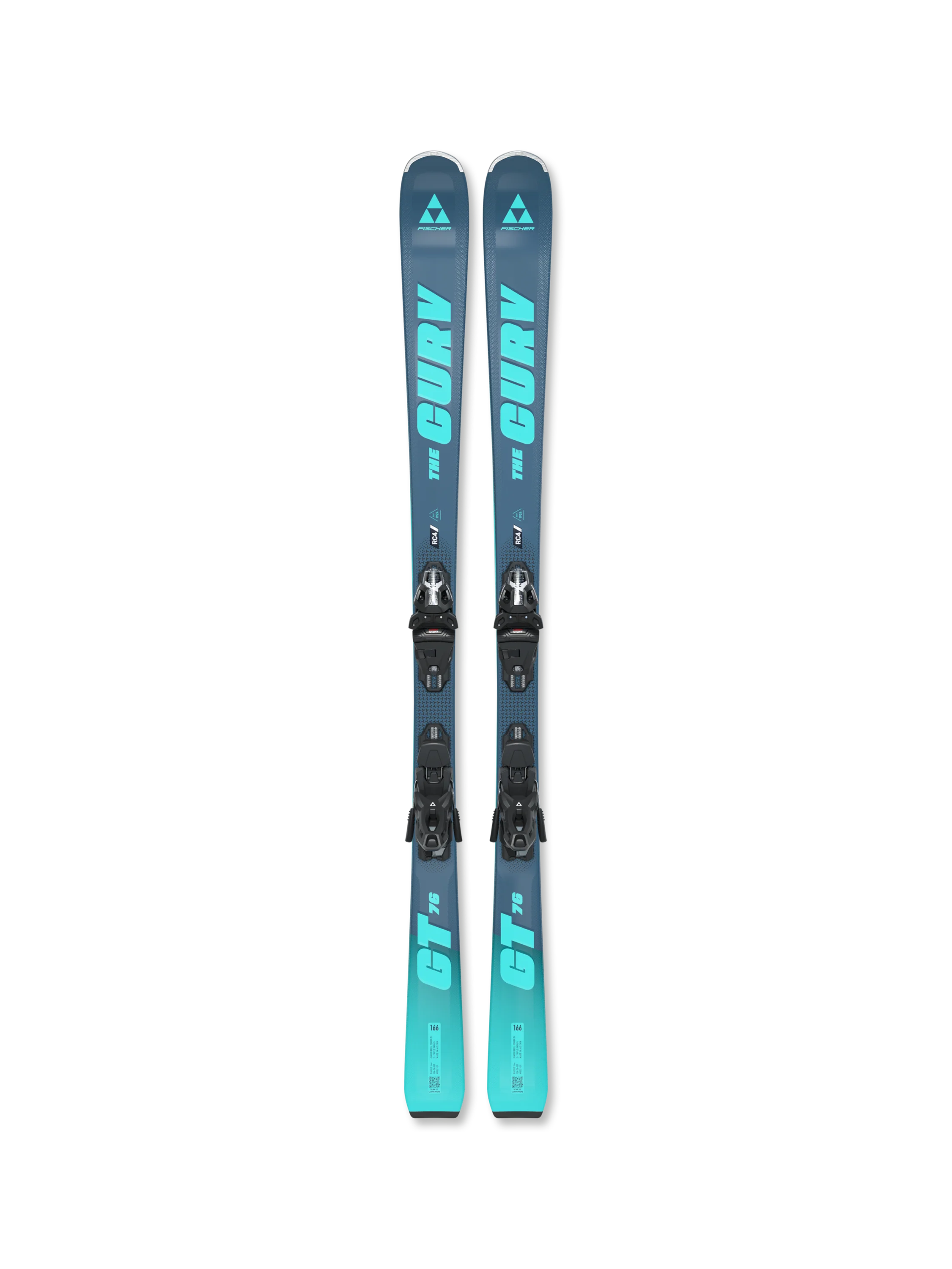 Fischer The Curv GT 76 (RSW 10 GW Powerrail System Binding) Womens Skis 2026